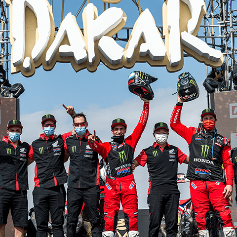1st Dakar Rally Victory