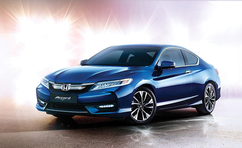 هوندا تطلق أكورد كوبيه 2016 - السيارة الأولى في المنطقة مع تقنية هوندا  للاستشعار Honda Sensing® Technology