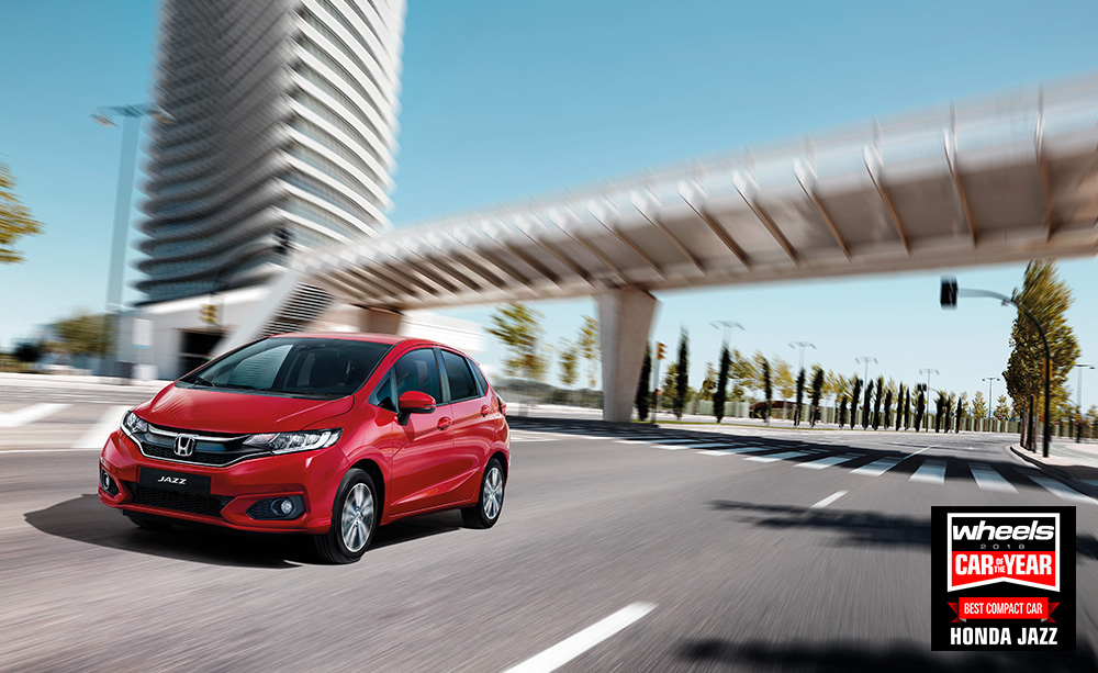 Honda Jazz Wins The Best Compact 2018 Car Of The Year Award By Wheels