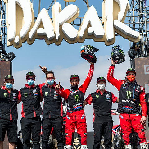 1st Dakar Rally Victory