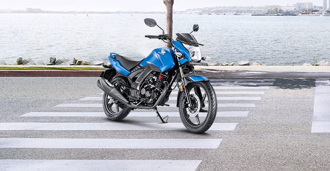 Honda cb unicorn 160 on sale blue colour