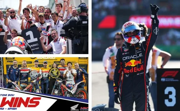 Verstappen Closes Championship Gap, Mir Podiums in MotoGP, Bou and Marcelli Extend X-Trial Lead"